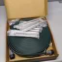 Sprinkler Soaker Hose 50ft 2Pack for Garden Lawn, Watering Pipe with Holes, High-Efficiency Water-Saving Garden Irrigation System, Drip Hose Sprinkler