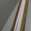 UNISHADES No Drill Cordless Roman Shades, 38×64 in, Room Darkening White