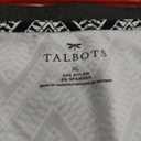 Tabots Women's V-neck Short Sleeve Geometric Printed Dress Size XL