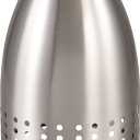 Aspen Creative 21065-10-1, Satin Nickel Shade for Lighting Fixture, Pendant Light, Size: 5" D x 6-3/8" H, Center Hole: 1-5/8"
