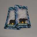 2 x YESPURE for iPhone 16e Halloween Case Cool Designed Kids Women Black Spider Web Paingting Phone Cover Transparent Slim Soft Bumper Shockproof Protective Mobile Case for iPhone 16e