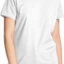 Hanes Women's Perfect-T Crewneck T-Shirt, Lightweight Cotton Short Sleeve Tee for Women (White, S)