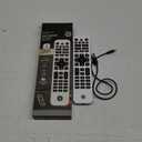GE Rechargeable TV Remote Control, Universal Remote Control, Backlit Buttons, Samsung TV Remote Control Replacement for Smart TVs, Apple TV, Sony, Roku Replacement Remote, LG TV, 4-Device, 80984