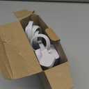 One Beat 10Ft Extension Cord with Multiple Outlets, Flat Plug Power Strip Surge Protector with 10 Ft Long Cord,6 Outlet 4 USB Ports (2USB C),Multi Outlet Wall Plug for Travel, College, Dorm Essentials (White)