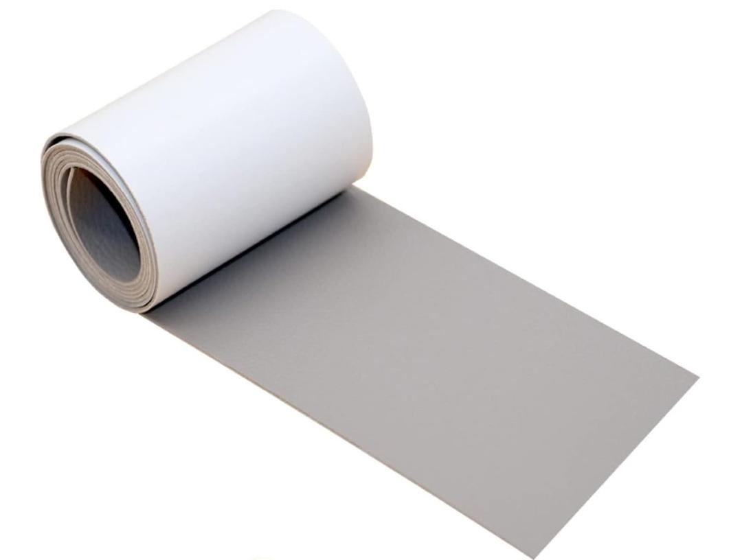 Leather Repair Patch for Couches BZ-light gray 7.6 X 152 CM 1 Roll Large Self-Adhesive refinisher cuttable reupholster Tape Patches kit for Couch Car Seats Furniture Sofa Vinyl Chairs Shoes Fabric Fix