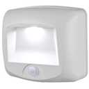 Beams MB530 35 Lumen Wirelsss Battery Powered Indoor/Outdoor Motion Sensing LED Step/Stair Light, 1-Pack, White