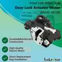 Door Lock Actuator Motor 69040-06180 Front Left Driver Side Door Latch Assembly Compatible with Toyota 4Runner Camry Tundra RAV4 Sequoia Lexus Scion Replaces OE# 69040-0C050 931-401