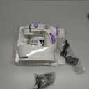 Magicfly Mini Sewing Machine with Extension Table, Dual Speed Portable Sewing Machine for Beginners with Light, Sewing Kit for Household Use, White