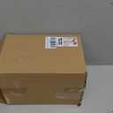 BLOFLO Colored Glass Hydroponic Flower Vase - 7-Inch Milky Yellow Geometric Glass Vase for Modern Home Decor and Office