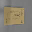TECKNET Wireless Mouse (BT5.0/3.0 & 2.4G) Rechargeable 4800 DPI Silent USB A & Bluetooth Mouse 6 Buttons, Wide Compatibility - Grey