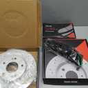 Front Rotors Compatible with Elantra [ 2011-2016 ] Brake Pads Kit