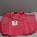 FF05 Large Mesh Beach Tote Pink