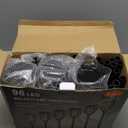 Otdair 96 LED Solar Lights Outdoor Upgraded 6 Pack for Path Yard Garden