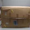 HIGOGOGO Papasan Chair Cushion with Corduroy Cover (Without Chair), 48 x 48 Inch Supportive Cushion, Overstuffed Chair Cushion,Dark Blue