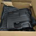 Powerty Floor Mats for 2022-2025 2026 Kia Carnival Gas Accessories All Weather Floor Liner 3D TPE 1st & 2nd Row Floor Mat Heavy-Duty Floor Liners (ONLY for 8 Seats, NOT for Prestige & Hybrid Models)