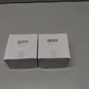 2 x 3/4 Inch Self Standing Rubber Cane Tips, Heavy Duty Non Slip Quad Base Walking Cane Tips, Durable 4 Prong Cane Tip Replacement, Rubber Tips for Canes and Walking Sticks, Cane Accessories for Seniors (Black)