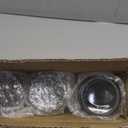 Zukro Glass Water Bottles with Lids 24 oz, 3 Pack Reusable Juice Bottles With Stainless Steel Airtight Cap for Juicing, Leak Proof Clear Drinking Jar Beverage storage container for Fridge, BPA Free