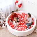 STARBOLO Ball Pit Balls for Toddlers Phthalate Free BPA Free Non-Toxic Crush Proof Play Balls for Toddlers Kids Pool Playhouse Pack of 100 200 500