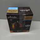 Primula Burke Deluxe Cold Brew Iced Coffee Maker, Comfort Grip Handle, Durable Glass Carafe, Removable Mesh Filter, Perfect 6 Cup Size, Dishwasher Safe, 1.6 qt, Black