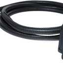 MECMO 10-Foot 7-Pin Trailer Wiring Harness Extension for Dodge 1995-2009 Ram 1500 2500 3500, 1995-2010 Dodge Dakota, 2010-2011 Ram Dakota for 5th Wheel or Gooseneck in Bed Connection 7-Pole Connector