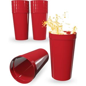 10 Pack 32 oz Blank Plastic Cups