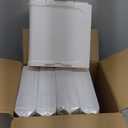 5-Tier Narrow Storage Cabinet Slim Bathroom Storage Cabinet with Movable Wheels Tall Bathroom Organizer Skinny Cabinet for Small SpacesBeige