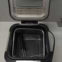 Chefman Fry Guy, The Most Compact & Convenient To Deep Fry Comfort Food, Restaurant-Style Basket With A 1.6-Quart Capacity, Easy-View Window & Adjustable Temp Control, Stainless - 1.5 Liter