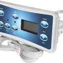 Replacement for Balboa 53189, VL701S Topside Control Panel with 7-Button, with Phone Plug Type Connector Conveniently Connects with VS510SZ and VS520SZ SPA Controllers