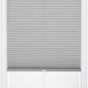 DEZ FURNISHINGS Cordless 1" Light Filtering Cellular Shade, 31"W x 48"H, Gray Cloud