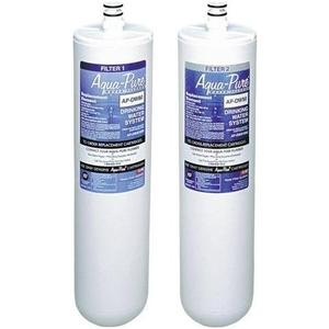 3M AquaPure DW8090 Under Sink Replacement Water Filters APDW80/90 for AquaPure APDWS1000