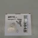 MR16 Halogen Bulb 20W 12V, Durable 6 Packs High Output Halogen Light Bulbs 2 pin GU5.3 Base for Landscape Lights, Track Lights, Fiber Optics, Desk Lamps, Dimmable, 2700K Warm White