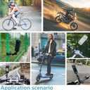 360 Motorcycle Mount Kit, Universal Adjustable Motorcycle Camera Mount for Motorcycle Handle, Compatible with Insta360 X4 X5 Accessories, Bike Mount for GoPro Camera
