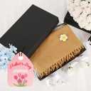 JINMING 6 Extra Large Gift Boxes with Lids 17x11x2.5 Inches for Clothes, Black Gift Boxes, Apparel Boxes for Mother's Day, Father's Day and All Occasion