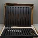 Black Laundry Hamper with Wheels, Large Laundry Basket with Lid, 27.3 Gallon (103.4L) Bamboo Wood Clothes Laundry Hamper 2 Section with Handles, Removable Liner