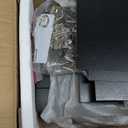 Treocho Wood Wall Cabinet Bathroom Medicine Cabinet Storage with Doors and Adjustable Shelf Wall Mount for Bathroom, Livingroom, Kitchen, Cupboard, Black