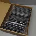 Ravinte 45 Pack 7.38'' Square Cabinet Pulls Matte Black Stainless Steel Kitchen Drawer Pulls Cabinet Handles 7-3/8Length,5 Hole Center