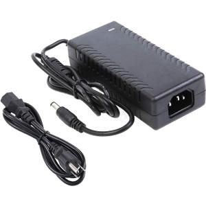 COOLM AC DC 48V 2.5A Power Supply Adapter, AC 100-240V to DC 48V 120W 120 Watt Charger for PoE Switch injectors,DC Plug Jack 5.5mm x 2.5mm