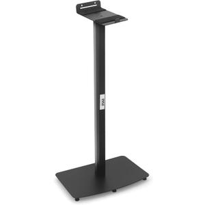 Pyle Sonos Speaker Mount Stand - Reinforced Steel 2nd Gen Play 5 Sonos Speaker Holder w/ 14.3 x 6.5 Inch Speaker Tray, Heavy Duty 14.5 x 9.4 Base, Powder Coat Finish - Pyle PSTNDSON17, Black