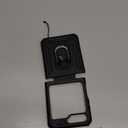 VEGO for Z Flip 5 Case, Samsung Flip 5 Case with 360° Rotate Ring Stand & Hinge Protection, Screen Protector, Drop Proof Full Body Cover Case for Samsung Galaxy Z Flip 5 - Black