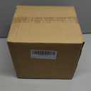 Modern Geometric White Ceramic Flower Vase, Contemporary Minimalist Design for Home Decor, Fresh Cut Wildflower Display (Large)