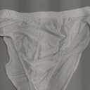 Kaei&Shi High Waisted Rave Bottom,High Cut Brazilian Cheeky Panties,Tummy Control Underwear Festival Shorts, M