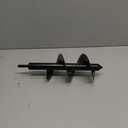 Auger Drill Bit for Planting 4"x12",Garden Plant Flower Bulb Bedding Planter Auger Spiral Drill Bit,Easy Planter Garden Auger,Post Hole Digger for 3/8 Hex Drive Drill