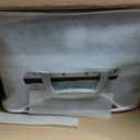 Carry On Luggage with Spinner Wheels, 8010S Aluminum Frame Zipperless Polycarbonate Hard Shell Suitcase (ZX-Core, Charcoal Metallic, 20 Inch)