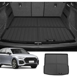 Custom for 2018-2025 Audi Q5 SQ5 Cargo Mats Trunk Liner All Weather TPE Protection Mat Accessories (for 2018-2025 Audi Q5/SQ5)