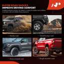A-Premium 9Pcs Front Suspension Kit, Sway Bar Link, Upper Ball Joint, Inner & Left Outer & Right Upper/Lower Outer Tie Rod End & Sleeve, Compatible with Jeep WJ Series - Grand Cherokee 1999-2004