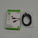 Belkin Thunderbolt 3 USB C to USB C 3.3ft/1M Long Data Transfer Power Cable with 20 Gbps Data Transfer Speed & Up To 10 Gbps for USB3.1 Devices - Supporting Thunderbolt, 4K & Ultra HD Display (Black)