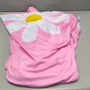 KONPON Pink Arched Stand Wall Covers Daisy Groovy Double Sided Arch Backdrop Covers for Groovy Party Baby Shower Birthday Wedding Decor Banner