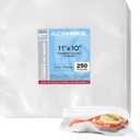 Avid Armor Chamber Vacuum Sealer Bags Heavy Duty, BPA-Free, Pre-Cut Chamber Vacuum Bags for Food Preservation, Freezer Storage, Sous Vide and more, 250/Pack (11x10) Multi-Use Vacuum Bags