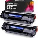 Compatible for Canon 137 Black Toner Cartridge, Use with Canon ImageClass MF232w, MF242dw, MF212w, MF216n, MF217w, MF244dw, MF247dw, MF249dw, MF227dw, MF229dw Laser Printers, 2 Pack