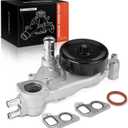 A-Premium Engine Water Pump with Gasket Compatible with Cadillac CTS 2004-2007 & Chevrolet Corvette 2005-2008 & Pontiac G8 2008-2009